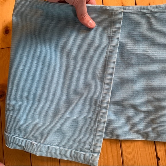 Baby Blue Low Waist Flare Cords - Picture 2 of 7